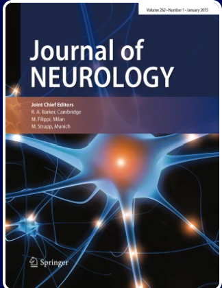 Portada de la revista Journal of Neurology